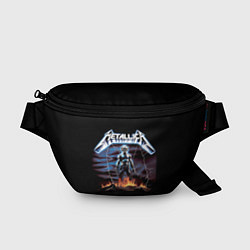Поясная сумка Metallica - neon fantasy, цвет: 3D-принт