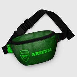 Поясная сумка Arsenal - green gradient по-горизонтали, цвет: 3D-принт — фото 2