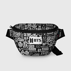Поясная сумка Bangtan Boys pattern black