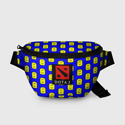 Поясная сумка Dota smile pattern, цвет: 3D-принт