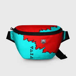 Поясная сумка Ведьмак краски логотип, цвет: 3D-принт