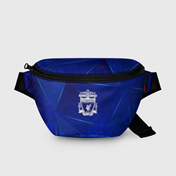 Поясная сумка Liverpool blue poly, цвет: 3D-принт