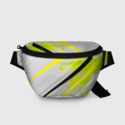 Поясная сумка Color white light green, цвет: 3D-принт