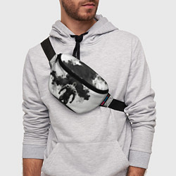 Поясная сумка Бодибилдер и черный дым, цвет: 3D-принт — фото 2