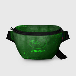 Поясная сумка Jaguar - green gradient, цвет: 3D-принт
