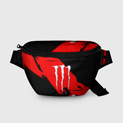 Поясная сумка Monster energy краски линии, цвет: 3D-принт