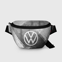 Поясная сумка Volkswagen - grey gradient, цвет: 3D-принт