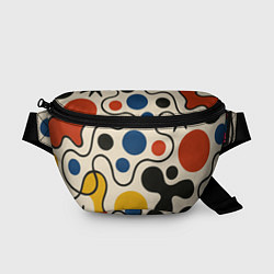 Поясная сумка Пятна, цвет: 3D-принт
