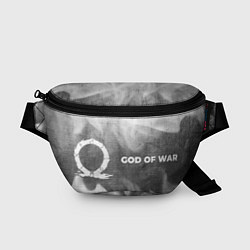 Поясная сумка God of War - grey gradient по-горизонтали, цвет: 3D-принт