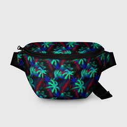 Поясная сумка Palm neon, цвет: 3D-принт