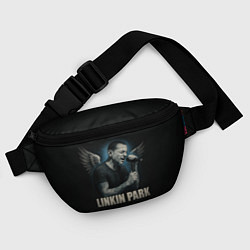 Поясная сумка Chester Bennington - Angel, цвет: 3D-принт — фото 2