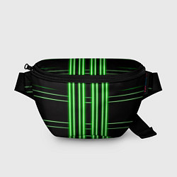 Поясная сумка Neon green, цвет: 3D-принт