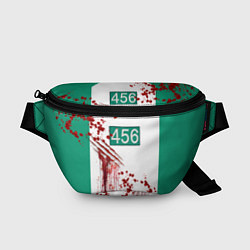 Поясная сумка Кровавая форма игрока 456 из игры в кальмара, цвет: 3D-принт