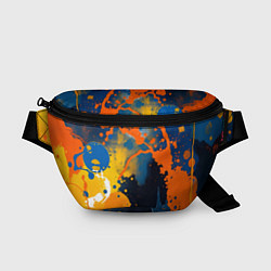Поясная сумка Краска на стене, цвет: 3D-принт