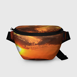 Поясная сумка Закат на перевале актопрак
