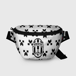 Поясная сумка Juventus x minecraft pattern, цвет: 3D-принт