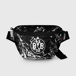 Поясная сумка Borussia белые краски, цвет: 3D-принт