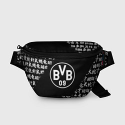 Поясная сумка Borussia китайские символы текстура, цвет: 3D-принт