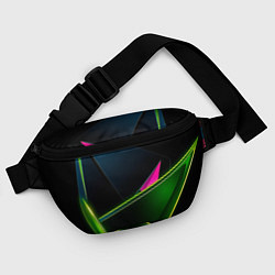 Поясная сумка Неоновое освещение, цвет: 3D-принт — фото 2