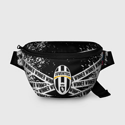Поясная сумка Juventus подедитель краски, цвет: 3D-принт