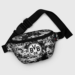 Поясная сумка Боруссиа белые краски, цвет: 3D-принт — фото 2