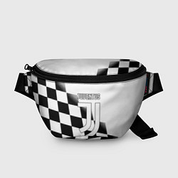 Поясная сумка Ювентус клетка краски, цвет: 3D-принт