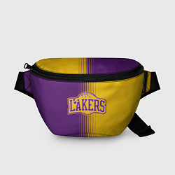 Поясная сумка NBA Lakers LA, цвет: 3D-принт