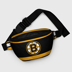 Поясная сумка Boston Bruins цвета 3D-принт — фото 2