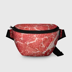Поясная сумка Кусок мяса, цвет: 3D-принт