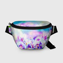 Поясная сумка Цветочное поле, цвет: 3D-принт