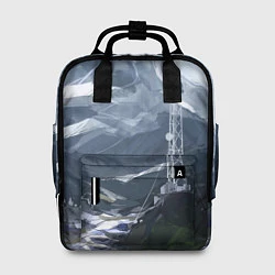 Рюкзак женский Горы Алтая, цвет: 3D-принт