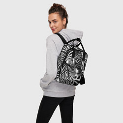 Рюкзак женский Полосатая зебра, цвет: 3D-принт — фото 2