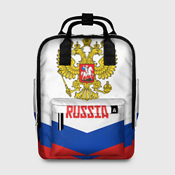 Рюкзак женский Russia Hockey Team, цвет: 3D-принт
