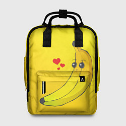 Рюкзак женский Just Banana (Yellow), цвет: 3D-принт