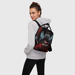 Рюкзак женский Slipknot руки зомби, цвет: 3D-принт — фото 2