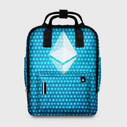 Рюкзак женский Blue Ethereum, цвет: 3D-принт