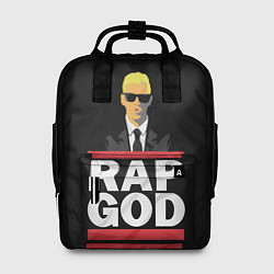 Рюкзак женский Rap God Eminem, цвет: 3D-принт