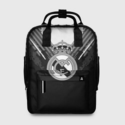 Рюкзак женский FC Real Madrid: Black Style, цвет: 3D-принт