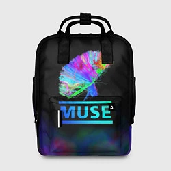 Рюкзак женский Muse: Neon Flower, цвет: 3D-принт