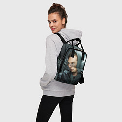 Рюкзак женский Камбербэтч в капюшоне, цвет: 3D-принт — фото 2