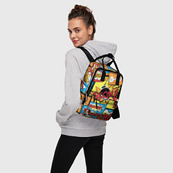 Рюкзак женский Boom Pop Art, цвет: 3D-принт — фото 2