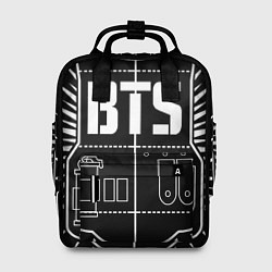 Рюкзак женский BTS ARMY, цвет: 3D-принт