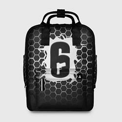 Рюкзак женский R6S: Carbon Symbon, цвет: 3D-принт