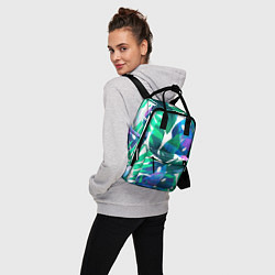 Рюкзак женский Зеленые тропики, цвет: 3D-принт — фото 2