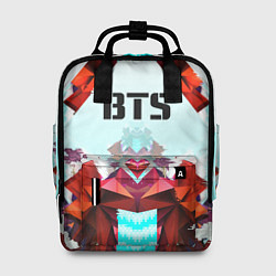 Рюкзак женский BTS Love, цвет: 3D-принт