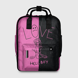 Рюкзак женский Lil Peep: Hell Boy, цвет: 3D-принт