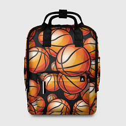 Женский рюкзак Баскетбольные яркие мячи