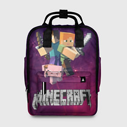 Рюкзак женский MINECRAFT, цвет: 3D-принт