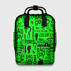 Рюкзак женский Billie Eilish: Bad Guy, цвет: 3D-принт