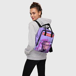 Рюкзак женский Billie Eilish, цвет: 3D-принт — фото 2